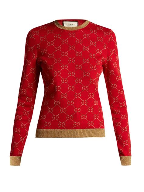 fake gucci metallic sweaters womens